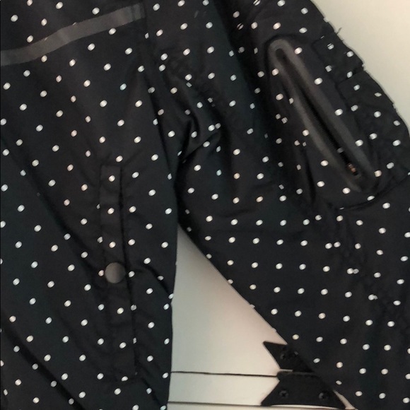 Black and White Nike Bomber Jacket - Picture 3 of 4